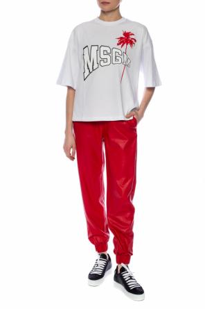 Logo-printed top, zdjęcie 2 Logo-printed top od MSGM